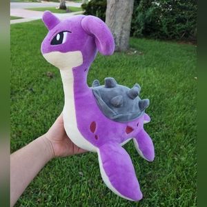 Rare shiny plush Lapras purple